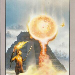 Chris Achilleos 1 sided Book Page Print - Chariots of Fire - 11.5" x 8.25"